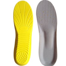 Plantillas ortopédicas de espuma viscoelástica para zapatos, almohadillas para zapatos, absorción de impacto, transpirables, S, M, L, 1 par 2024 - compra barato