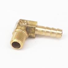 LOT 2 Hose Barb I/D 6mm x 1/8" BSP Male Thread Elbow Brass coupler Splicer Connector fitting for Fuel Gas Water 2024 - buy cheap