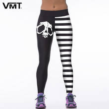 VMT Sexy Leggings Women 3D mid Waist Leggings Printing Pants  Female High Elasticity Hip Leggings Sporting Pants Stretch Pants 2024 - buy cheap