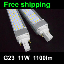 g23 led pl lighting 11W bulb lamp with 60pcs SMD 5050 2835 pl bulb 120degree 1000lm  real test warm white/cool white/white 2024 - buy cheap