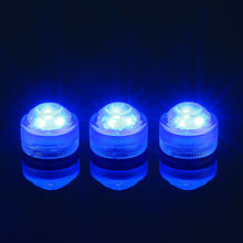 Kitosun 10 шт. подводный светодиодный светильник для вазы, бассейна Aqurium Свадебная вечеринка Рамадан Рождество 2024 - купить недорого