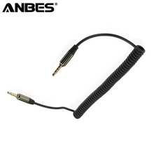 ANBES 3,5 мм Jack Aux аудио кабель удлинитель кабель со штыревыми соединителями на обоих концах для подключения авто, аудио кабель Шнур вспомогательный Aux кабель для MP3 samsung 2024 - купить недорого