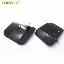 ZORBYZ Black Air Wing Deflector Windshield Mirror Mount For Honda Goldwing 1800 F6B 2024 - buy cheap