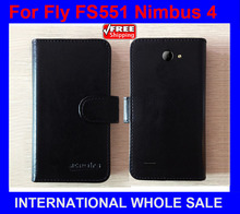 Hot! 2016 Fly FS551 Nimbus 4 Case Factory Price Leather Original Exclusive Cover For Fly FS551 Nimbus 4 Case tracking number 2024 - buy cheap