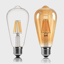 LED Bulb ST64 Filament Lamp Edison Shape Vintage Pendant Light 220V 2W 4W 6W 8W Retro Decor for Home Loft Club Study Studio 2024 - buy cheap