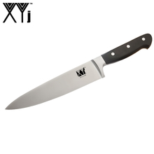 XYj 8 inch Chef Stainless Steel Knife 7CR17 Sharp Thin Blade Black ABS Handle Kitchen Knife Fish Meat Fruit Cooking Accessories 2024 - buy cheap