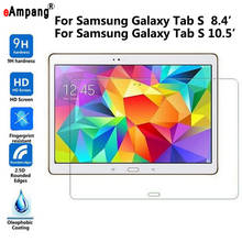 Закаленное Стекло для Samsung Galaxy Tab S 8,4 T700 T705 10,5 T800 T805 прозрачный Экран Защитная пленка защита экрана планшета 2024 - купить недорого