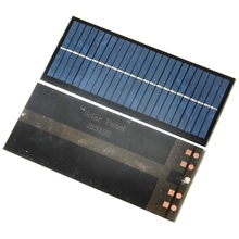 BUHESHUI Mini 2.5W 12V Solar Cell Polycrystalline Solar Panel Solar Module DIY Solar Charger 213*92*3MM 10pcs/lot Free Shipping 2024 - buy cheap