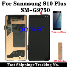 Pantalla LCD Super AMOMLED para Samsung S10 PLUS, montaje de digitalizador táctil, G9750 2024 - compra barato