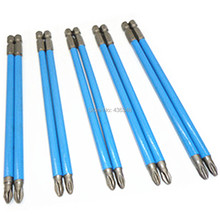 10pcs 150mm 6'' Long Anti-slip Magnetic Ph2 Phillips Tip Screwdriver Bit Insert Driver Bit Philips 2# Screw Driver Bit Hex Shank 2024 - buy cheap