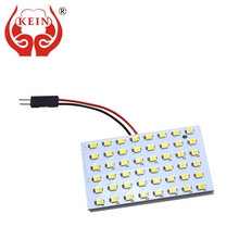 KEIN Super Bright 48smd t10 BA9S festoon W5W led T4W 31 36 39 41 mm Interior Reading Panel Dome Warm White 12V auto car Lights 2024 - buy cheap