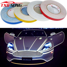 1CMX10M  Reflective tape for car decoration, reflective vinyl sticker by free shipping 2024 - buy cheap