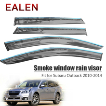 EALEN-deflectores de ventilación para Subaru Outback 2010, 2011, 2012, 2013, 2014, accesorios de protección para ventana de lluvia, 4 Uds./1 Juego 2024 - compra barato