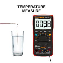 Multímetro Digital de protección inteligente T104, amperímetro de CA/CC, voltímetro automático, medidor de capacitancia de resistencia a la temperatura 2024 - compra barato