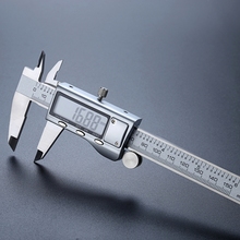 Micrômetro digital vernier 150mm/6 polegadas, ferramenta de medição de pinça de aço inoxidável, 0-0.01mm 2024 - compre barato
