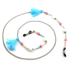 Tassel Beads Link Chain Bohemian Sunglasses Chains Eyeglasses Cord Glasses Rope Neck Strap Holder Accessories 2024 - buy cheap