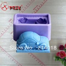 car shape Soap mould New style large wholesale  hot sale chocolate silicon mold  fondant Cake decoration mold  NO.si094 2024 - buy cheap