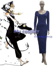 Ropa de Cosplay de Soul Eater para mujer, traje de fiesta azul Medusa para Halloween, envío gratuito 2024 - compra barato
