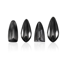 Capa de antena de fibra de carbono em forma de barbatana de tubarão, acessório automotivo, para bmw e46 e90 e92 f20 f30 f10 f34 g30 m2 m3 m4 f15 f16 x5m x6m 2024 - compre barato