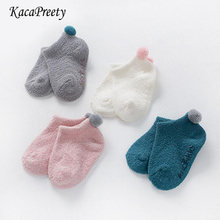 Cute terry tail design newborn baby socks warm baby boy/girls ankle socks anti-slip floor socks children leg warmer 0-24m 2024 - buy cheap