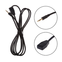 New Useful 3.5mm Car AUX Input Cable Audio Male Jack Music Adapter For Iphone BMW E46 2024 - buy cheap