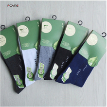 Fcare 10PCS=5 pairs Bamboo fiber socks men handmade cotton socks  cheap business socks 2024 - buy cheap