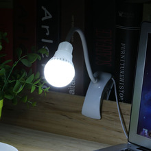 Супер яркий светодиодный Настольный зажим лампа USB перезаряжаемая настольная лампа для чтения Студенческая 360 градусов наклонная лампа бренд 2024 - купить недорого