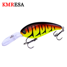 Kmresa 2018 Новый 1 шт. 14,5 г 10 см Crankbait рыбалка воблер жесткая приманки низкие частоты Spinner прикормы 3D глаз Pesca рыболовные снасти 2024 - купить недорого