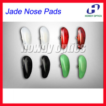 Free Shipping 100pcs/lot Screw-in Eyeglasses Glasses Jade Nose Pads Sunglasses Nose Pads Glasses Accessories 2024 - buy cheap