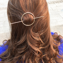 Vintage Round Hair Clip Women Metal Circle Hair Jewelry Hair Hairpin Tiara Girls Hair Accessories 2024 - buy cheap