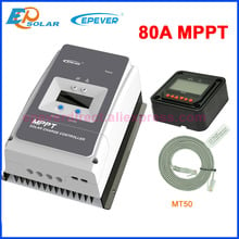100% EPEVER MPPT 80A Tracer контроллер солнечного заряда для 12 В 24 в 36 в 48 в кислота литиевая Макс pv 150 в 200 в Tracer8415AN Tracer8420AN 2024 - купить недорого