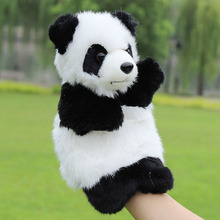 Boneca de pelúcia infantil, brinquedo educativo de panda para jardim de infância 2024 - compre barato