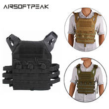 600D Molle JPC Tactical Vest Simplified Version Military Chest Protective Plate Carrier Hunting Vest Airsoft Paintball Chest Rig 2024 - buy cheap