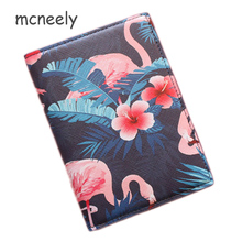 Mcneely-Funda de pasaporte de cuero para mujer, cartera para pasaporte de viaje, tarjetero de negocios, Retro 2024 - compra barato