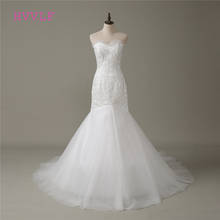 Cheap Vestido De Noiva Wedding Dresses Mermaid Sweetheart Tulle Lace Boho Plus Size Wedding Gown Bridal Dresses 2024 - buy cheap