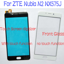Top Quality Tested Working Front Panel Glass Sensor Touch Screen Digitizer For ZTE Nubia N2 NX575J Phone Replacement Parts Fix 2024 - buy cheap