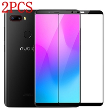 2PCS Full Cover Tempered Glass For ZTE Nubia Z18 mini Screen Protector protective film For Z18 mini NX611J glass 2024 - buy cheap