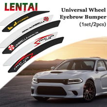 LENTAI For Opel astra h j g insignia vectra c corsa d zafira b Fiat 500 punto Cadillac Car Tire Wheel Eyebrow Protecter Stickers 2024 - buy cheap