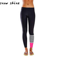 snowshine YLSW  Women  Pants Dance Cropped Leggings High Waist Stretch Trousers free shipping 2024 - buy cheap