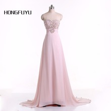 Prom Dresses Actual Image Wholesale Strapless Beaded Pink Long Vestidos Casual Dress Prom Gown 2021 New Factory Made 2024 - buy cheap