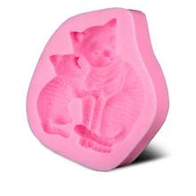 High Quality Mini Silicone Cat Shape Cake Decorating DIY Mold Handmade Fondant Mould Tool*1 D213 2024 - buy cheap