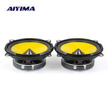 AIYIMA 2Pcs 4Inch Monomer Car Speaker 4Ohm 80W Universal Classic Car Horn Speakers DIY For Home Theater 2024 - buy cheap