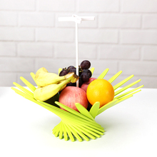 Creative Modern Type plastic Fruit Plate Rack Tray Rotate Fashion Fruit Strainer Basket Personalize Fruit Bowl storage basket 2024 - buy cheap