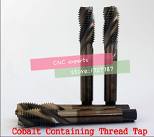 Free Shipping 1PCS M16~M20 cobalt high speed steel machine taps spiral fluted tap special stainless steel screw tap 2024 - buy cheap