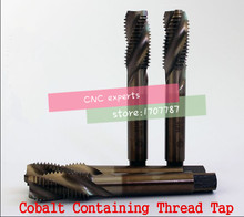 Tornillo de acero inoxidable especial, M16 ~ M20, cobalto, alta velocidad, macho máquina, espiral, 1 Uds., envío gratis 2024 - compra barato