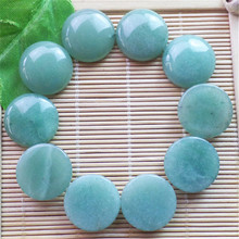 (10 pieces/lot)  Wholesale Natural Green Aventurine Round CAB CABOCHON 20x6mm Free Shipping Fashion Jewelry ZY3364 2024 - buy cheap