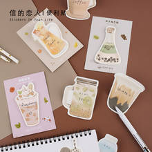 Cute Coffee Memo Pads Note Pad Notepad Planner Sticker Sticky Notes Stationary Office School Supplies Autocollant Adesivo JB018 2024 - buy cheap