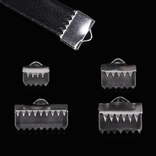New Arrival 10pcs/lot Stainless steel End Caps Connector Suit Leather Cord For Jewelry Findings(Four Options:6.5/8.5/10.5/13mm ) 2024 - buy cheap