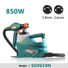 SG9619N High-pressure Electric Spray Gun Household Paint Tools Adjustable Latex Paint Spray Machine 220V 850W 1000ml/min 800ml 2024 - buy cheap