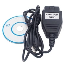 Cabo diagnóstico automático obd para a ferramenta de detecção de falhas do carro de ford vcm 2024 - compre barato